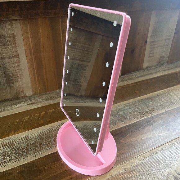 Light Up LED Vanity Mirror - Pink - Picture 8 of 10
